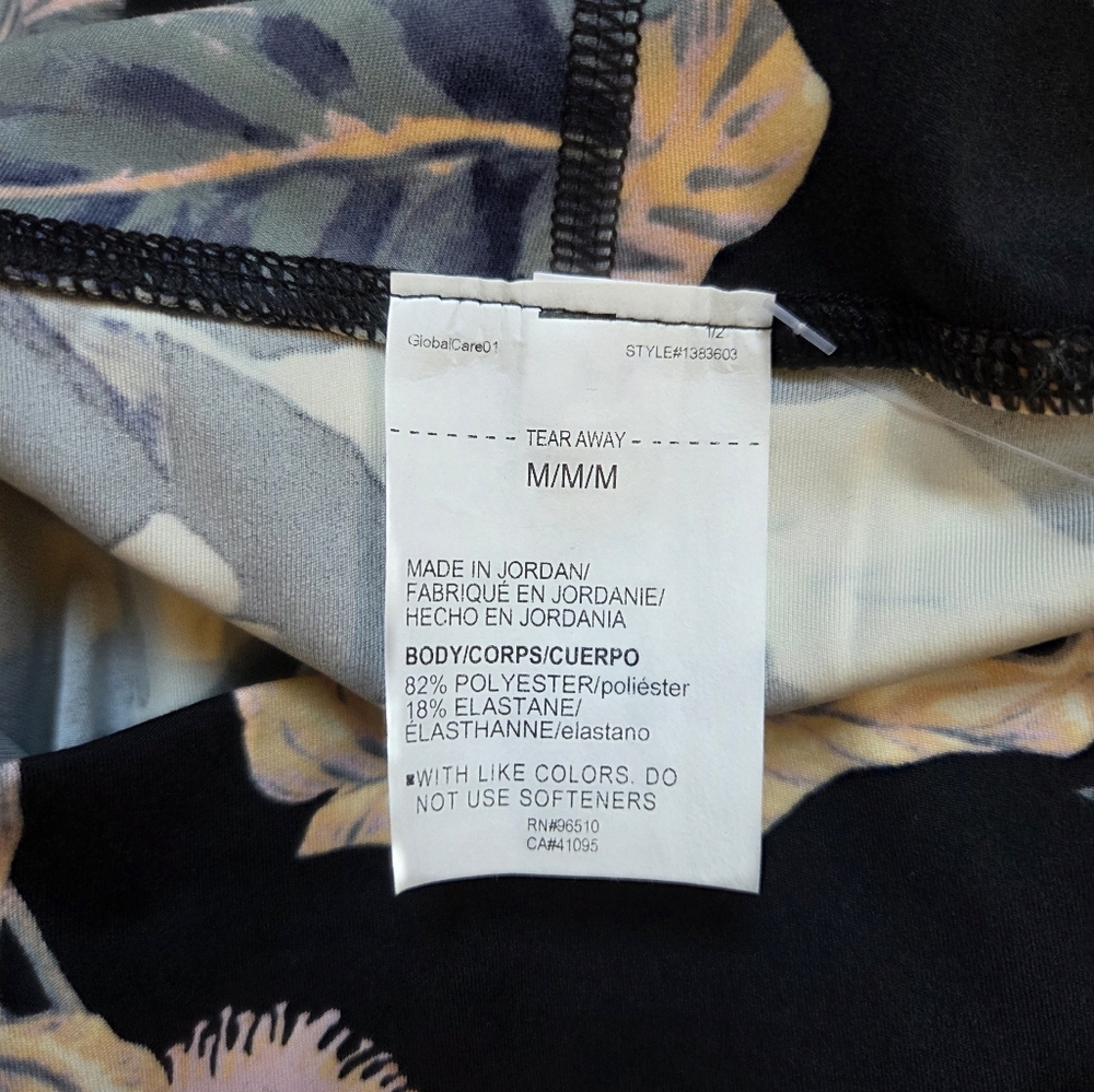 NWT Under Armour Meridian High-Rise Full Length Leggings | Floral Print - Picture 8 of 8